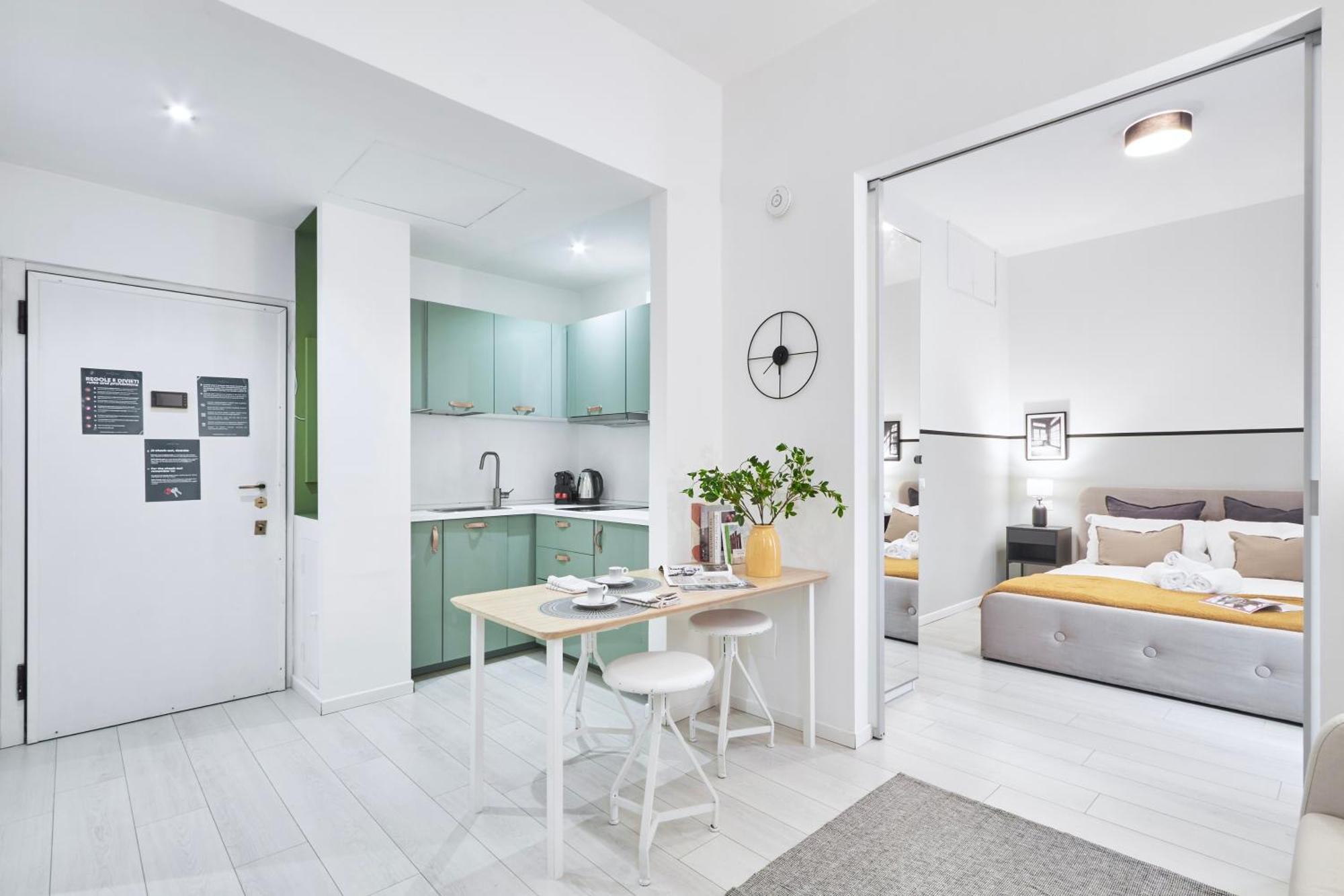 Elegante Appartamento Minimal Dai Tocchi Botanici Milão Exterior foto