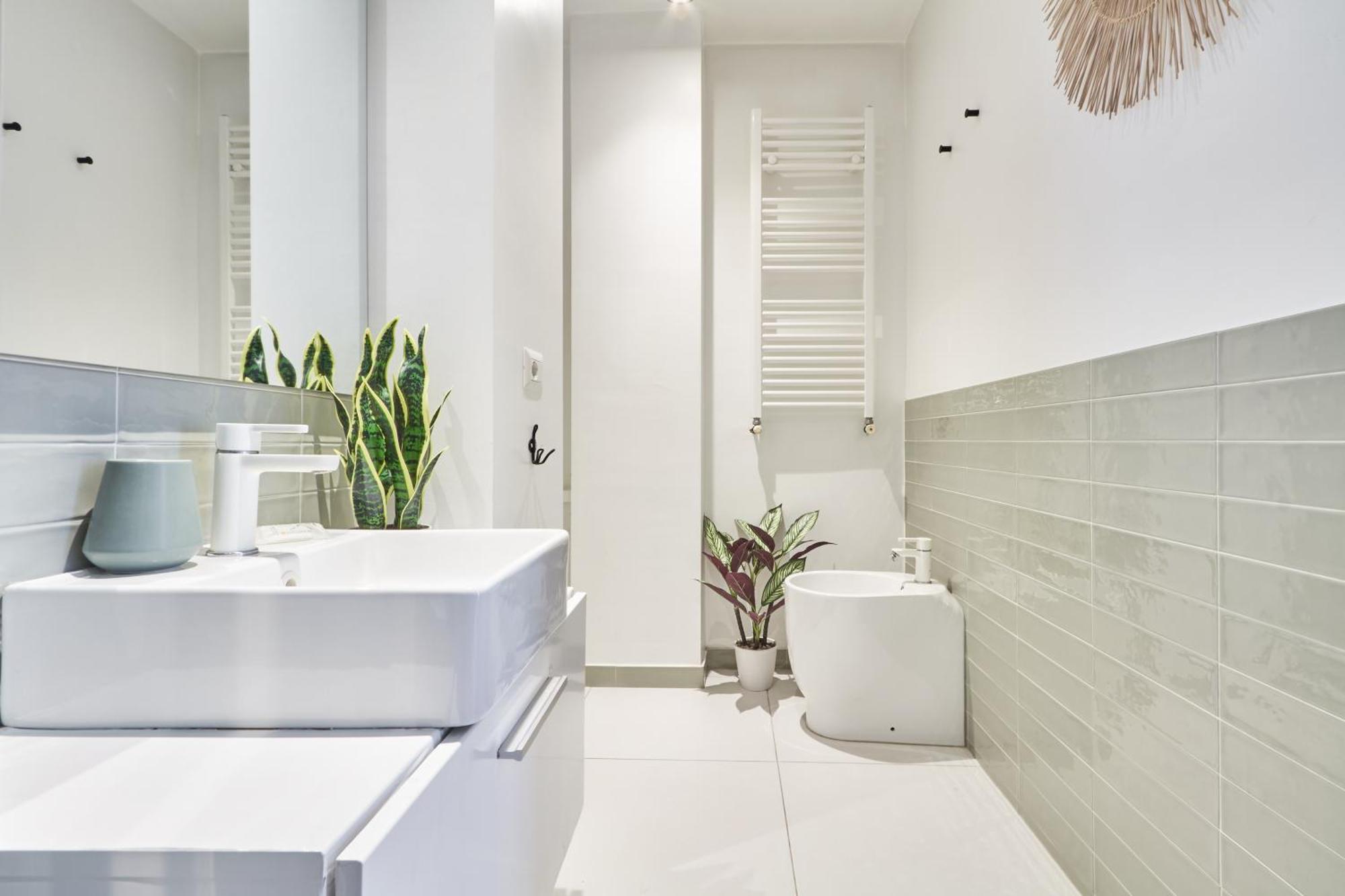 Elegante Appartamento Minimal Dai Tocchi Botanici Milão Exterior foto